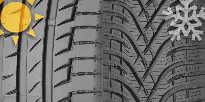 Pneu hiver en été ? Quelle différence entre un pneu hiver et un pneu été ?